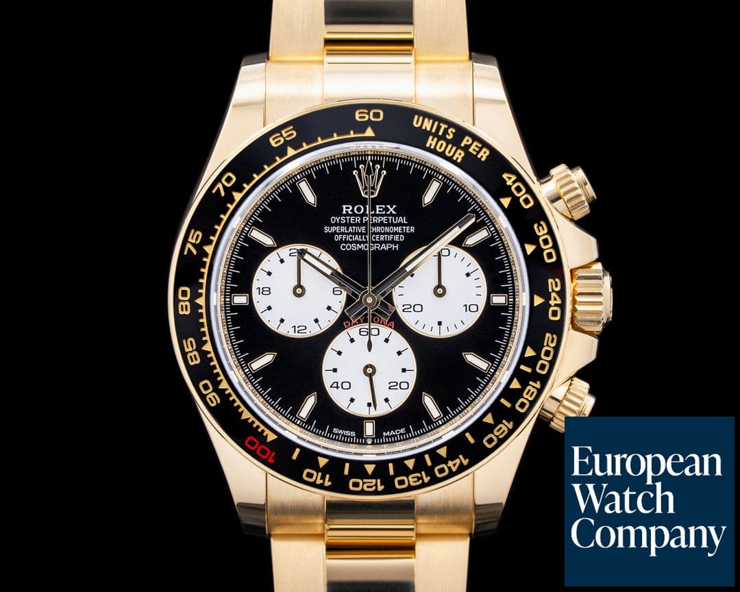 Image of Rolex 126528LN Daytona "Le Mans" 18K Yellow Gold Black Dial 2025