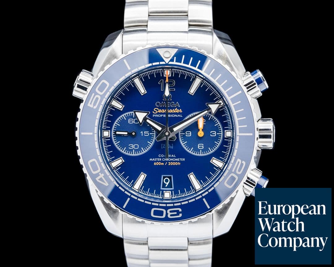 Image of Omega Seamaster Planet Ocean 600M Chronograph SS Blue Dial