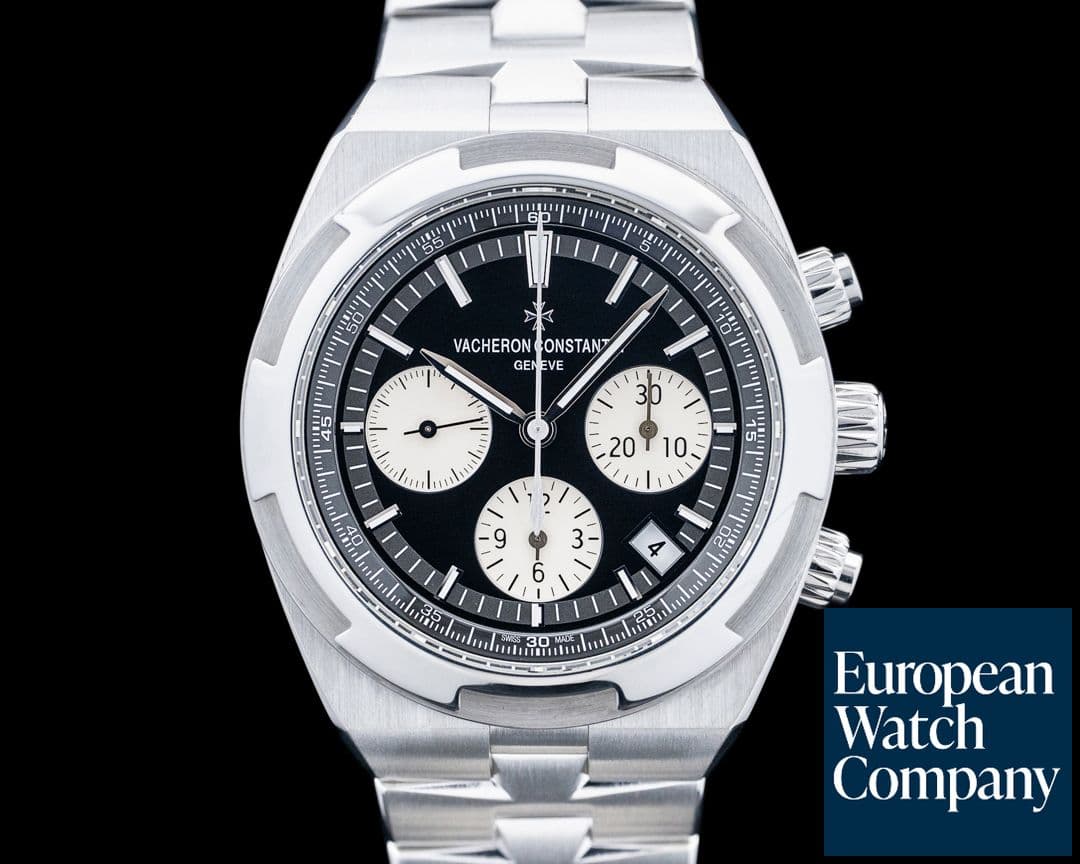 Image of Vacheron Constantin 5500V Overseas Chronograph SS Black Dial