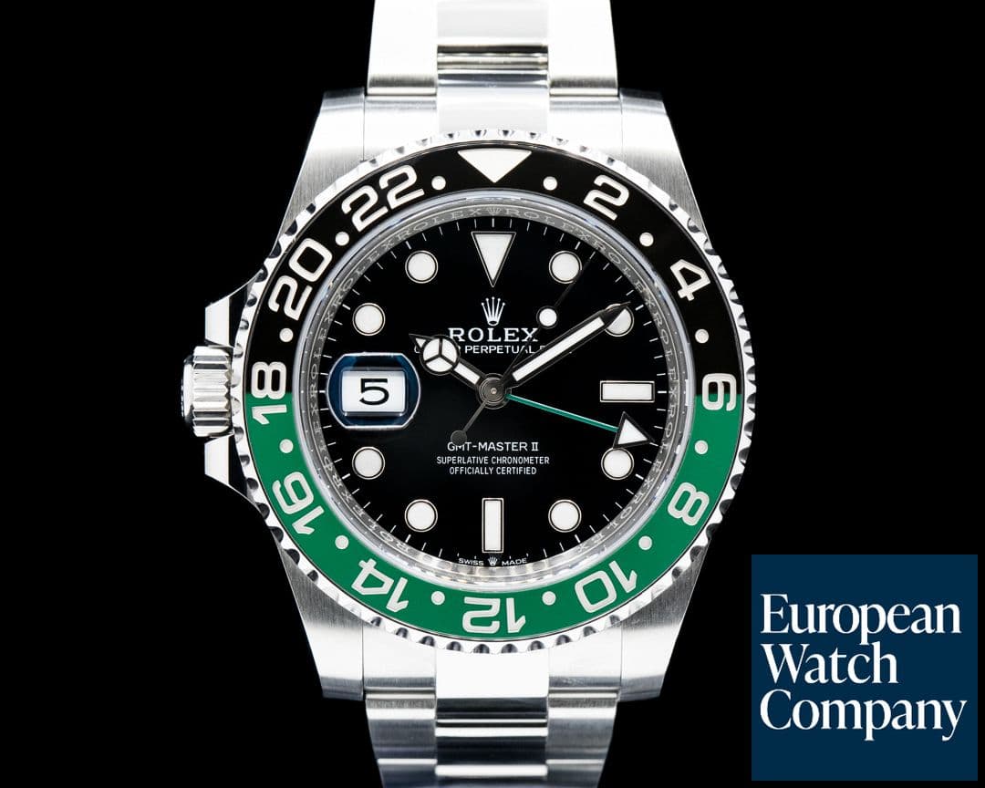 Image of Rolex 126720VTNR GMT-Master II Left-Handed SS Black Dial