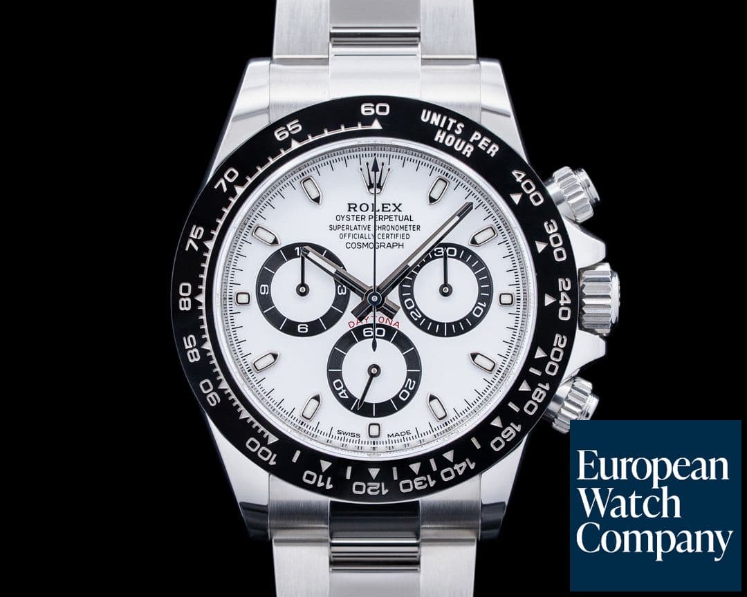 Image of Rolex 116500LN Daytona "Panda" Ceramic SS White Dial