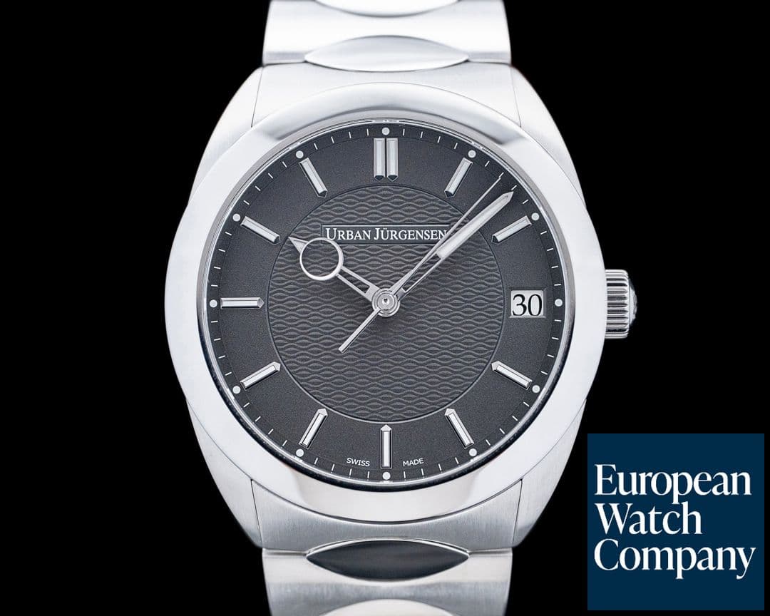 Image of Urban Jürgensen 5241-SS One Collection SS Charcoal Gray Dial