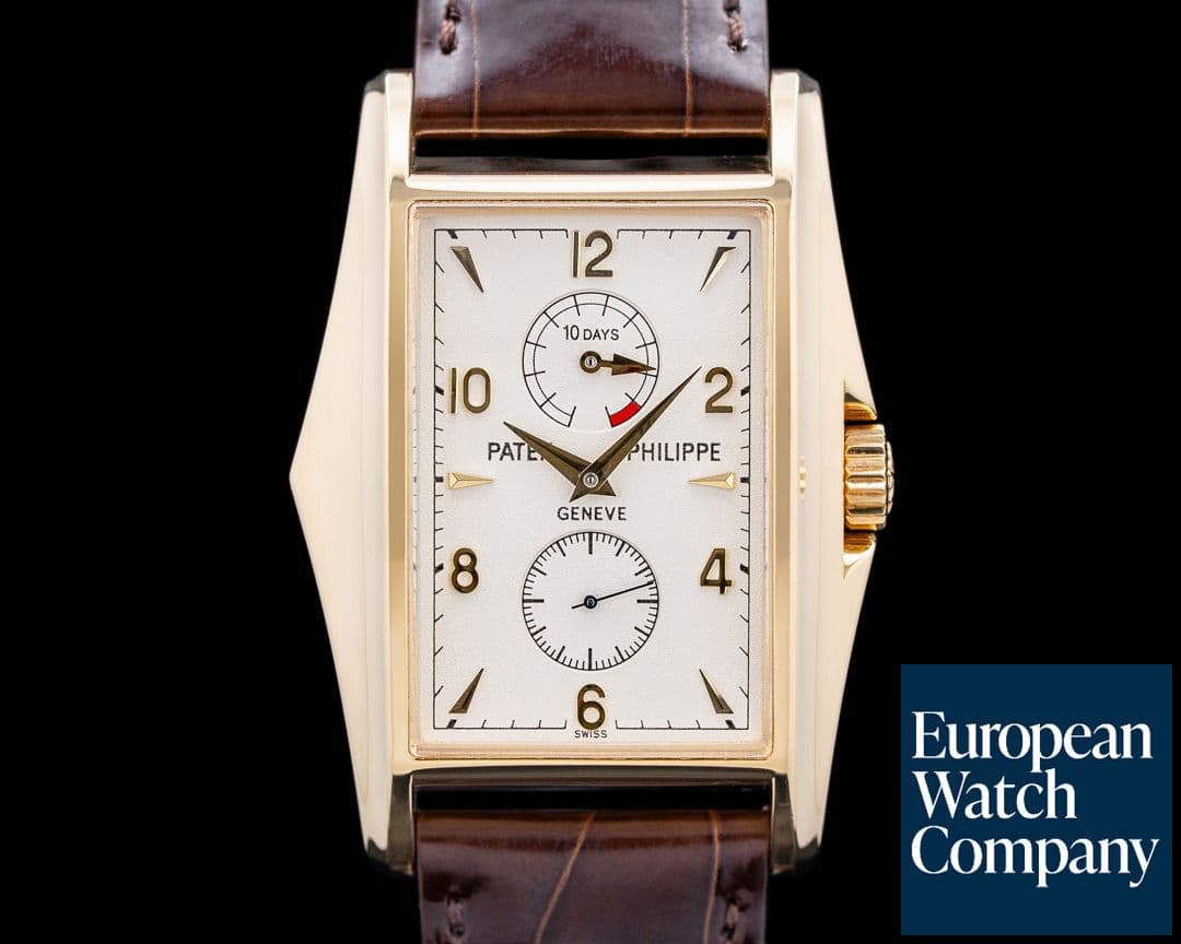 Image of Patek Philippe 5100J 10 Day Power Reserve 18K Yellow Gold Cream Dial