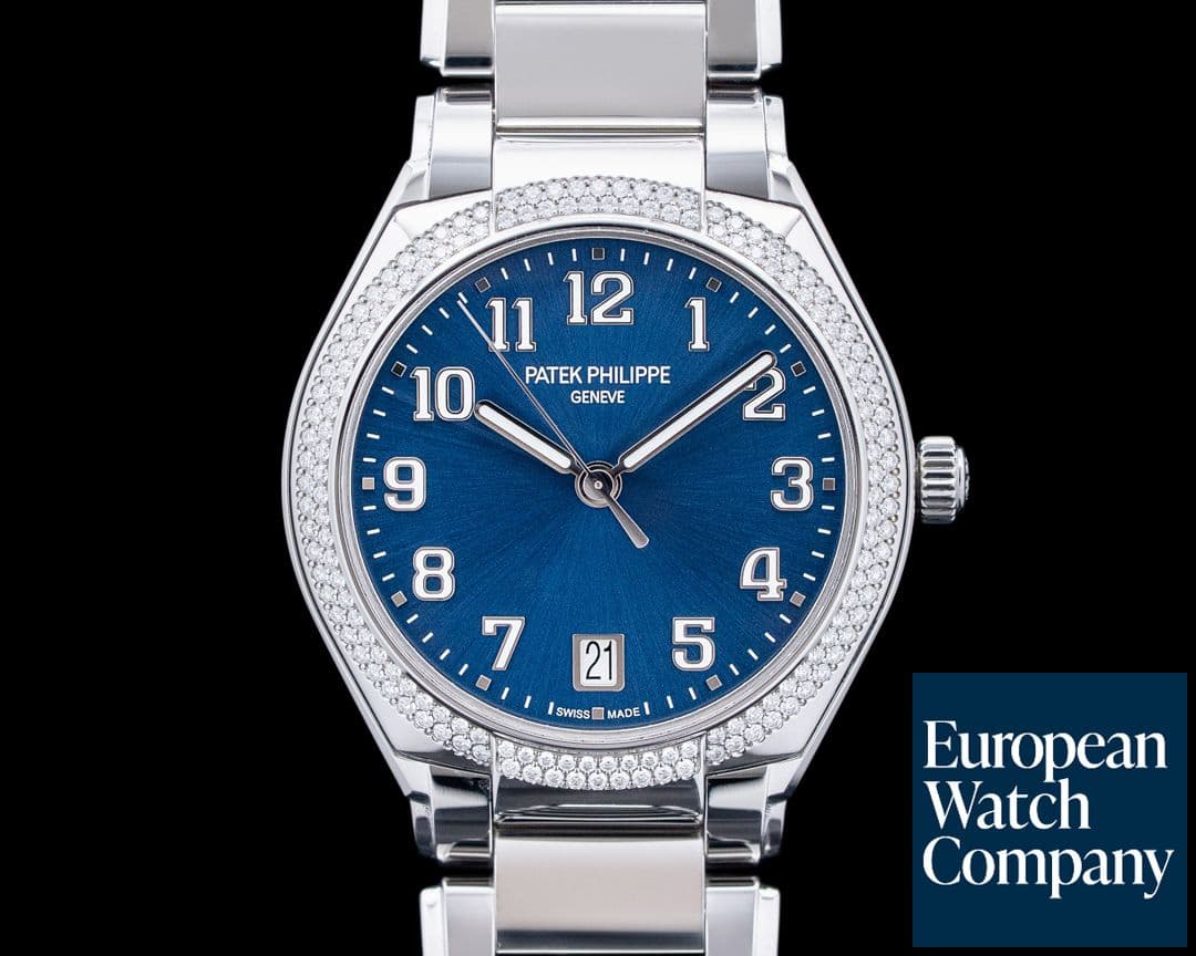 Image of Patek Philippe 7300 Twenty~4 Automatic SS Diamonds Blue Dial