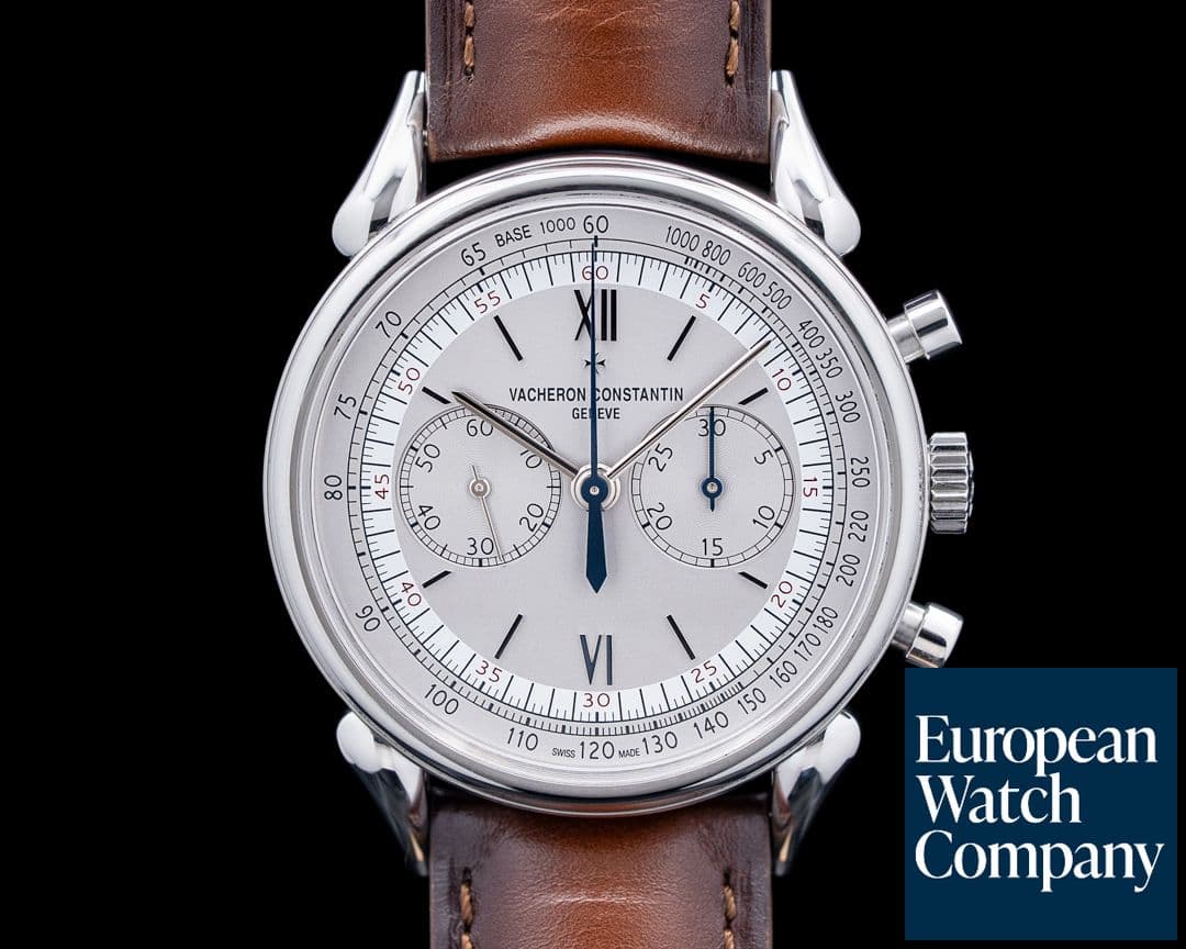 Image of Vacheron Constantin 5000H Historiques Cornes de Vache 1955 SS Silver Dial