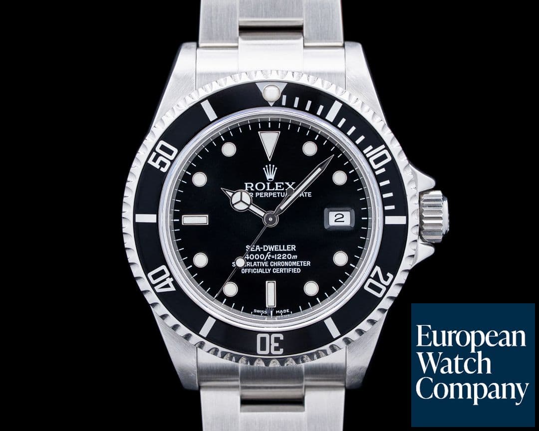 Image of Rolex 16600 Sea-Dweller SS Black Dial Circa. 2005