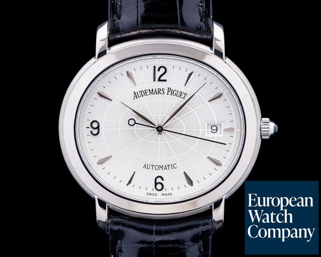 Image of Audemars Piguet 14908BC Millenary 18K White Gold Silver Dial