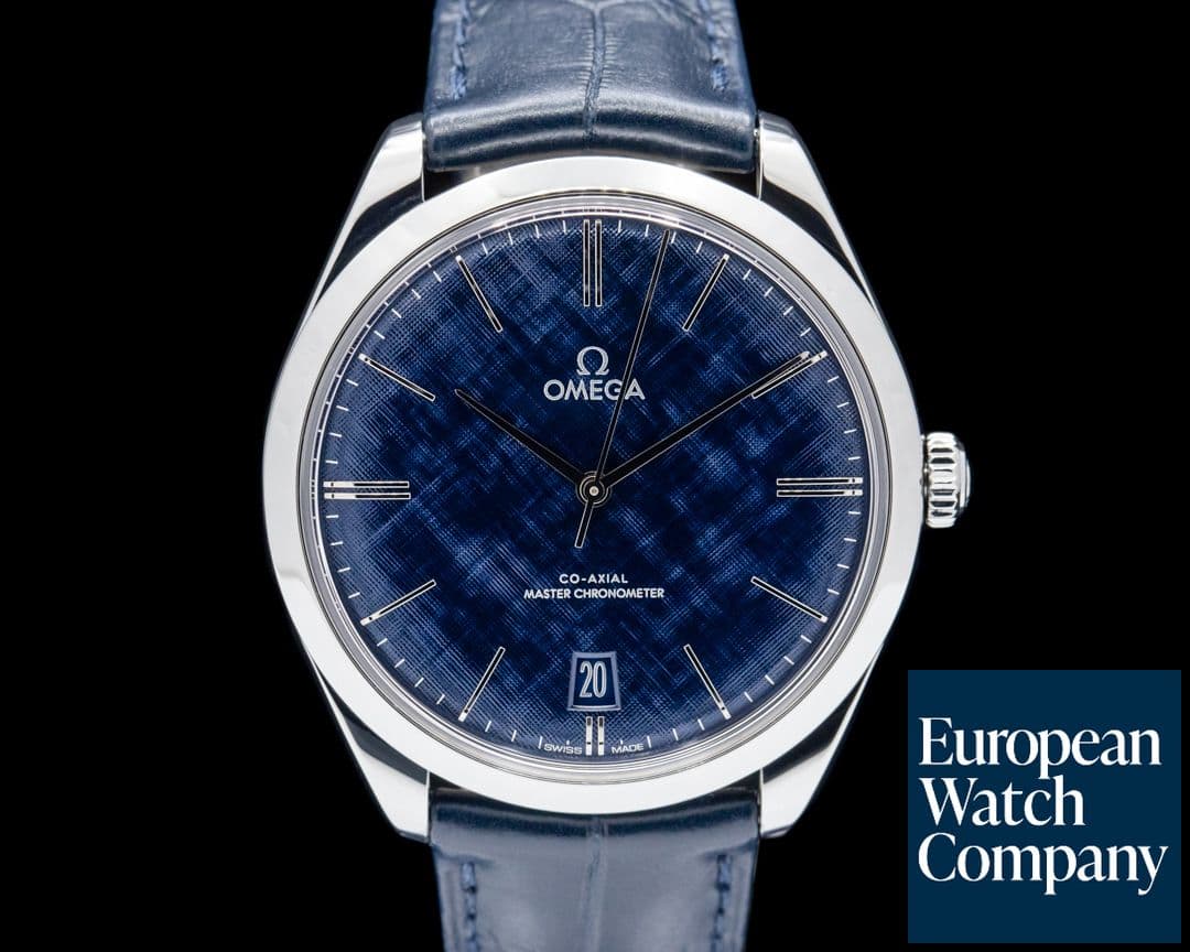 Image of Omega De Ville Tresor SS Blue Dial