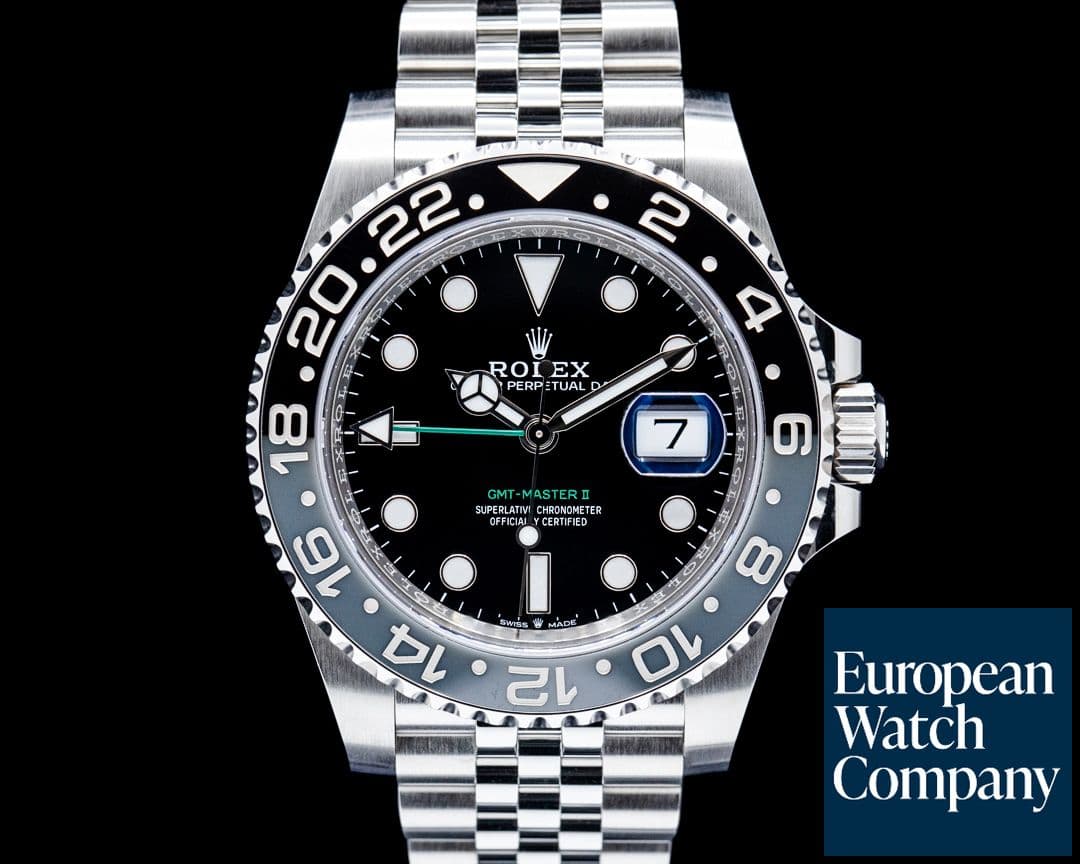 Image of Rolex 126710GRNR GMT-Master II "Bruce Wayne" SS Black Dial 2026