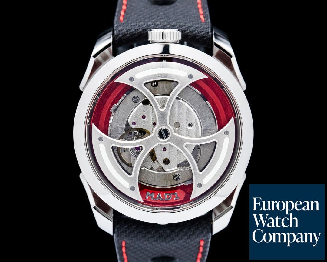 Image of MB&F M.A.D. 1 SS Red Dial