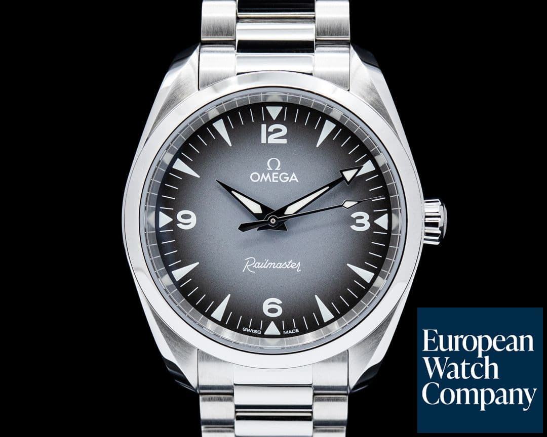 Image of Omega Seamaster Railmaster SS Gray Dial 2026 UNWORN