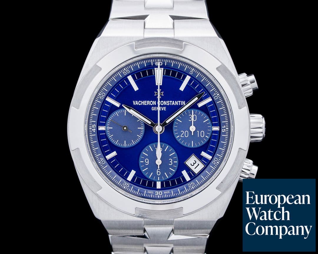 Image of Vacheron Constantin 5520V Overseas Chronograph SS Blue Dial 2025
