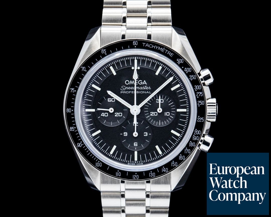 Image of Omega Speedmaster Professional Moonwatch SS Black Dial 2026 UNWORN