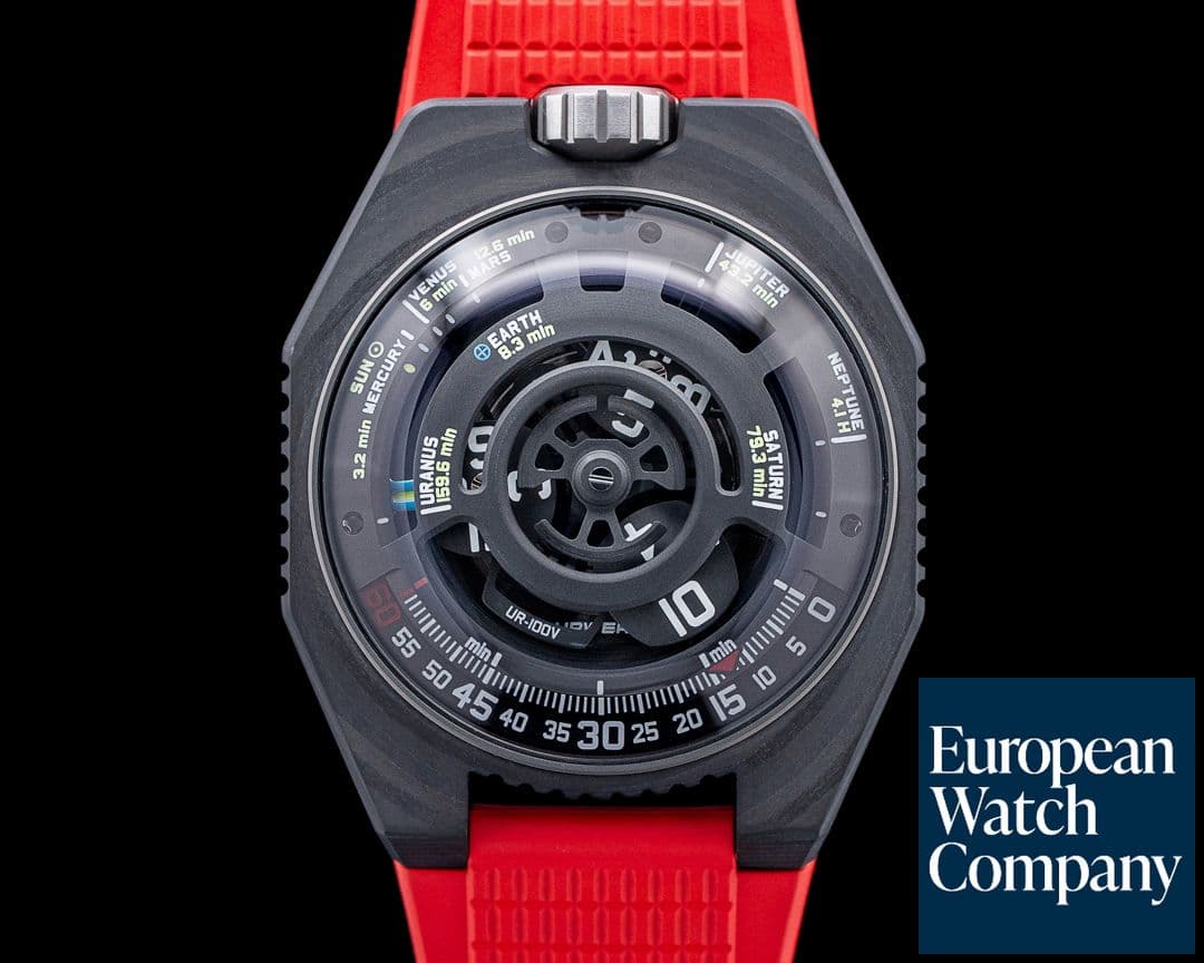 Image of URWERK UR-100V Lightspeed Black Dial LIMITED