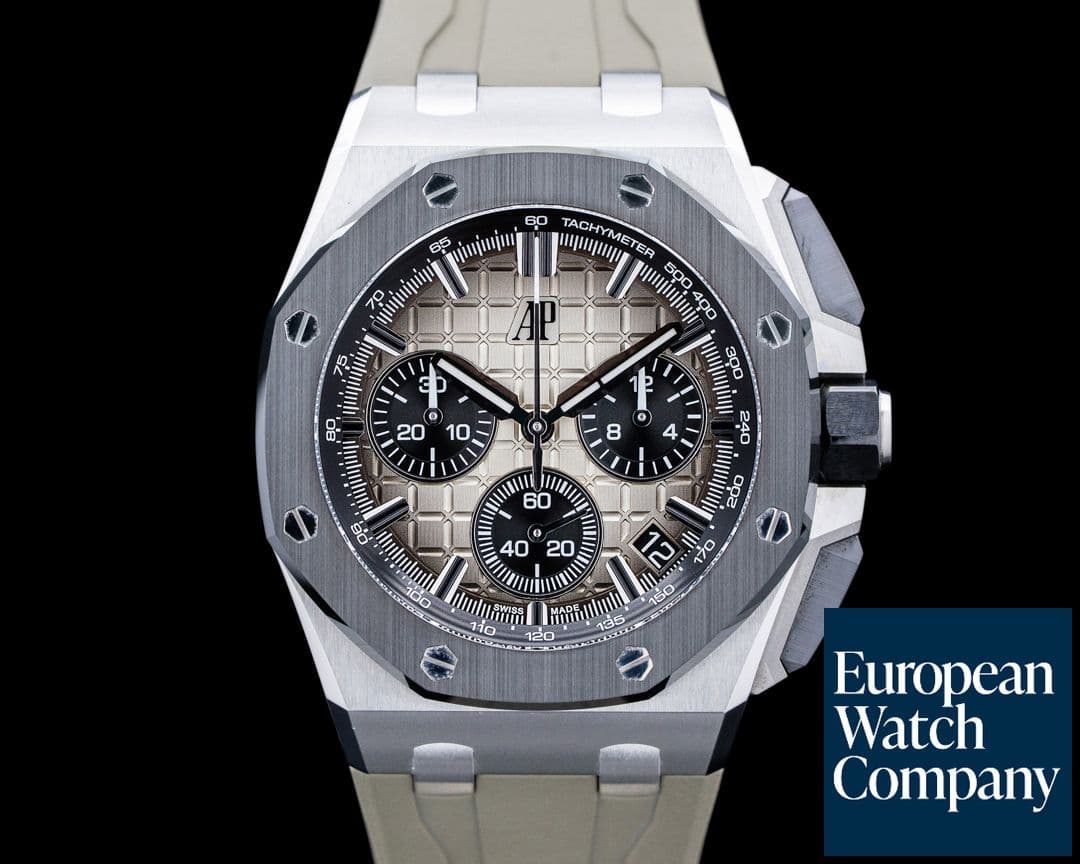 Image of Audemars Piguet 26420SO Royal Oak Offshore Chronograph SS Smoked Brown Dial
