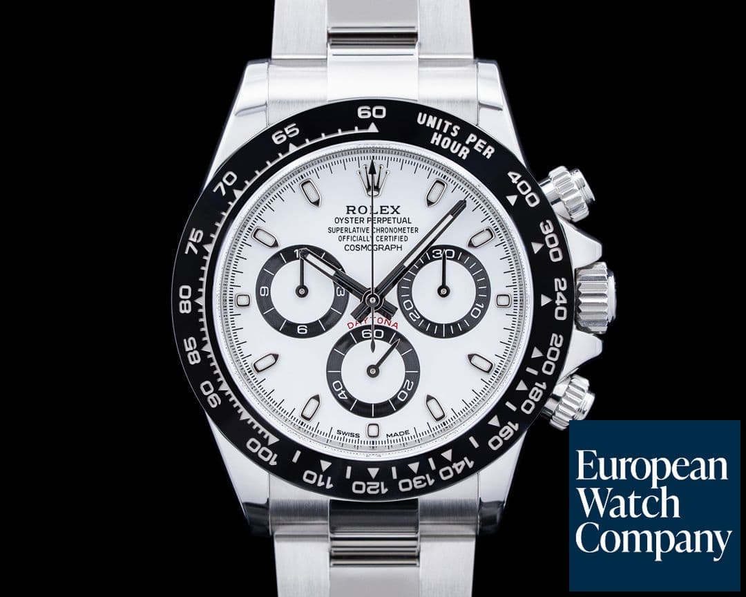Image of Rolex 116500LN Daytona "Panda" Ceramic SS White Dial