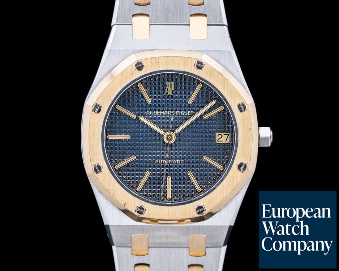 Image of Audemars Piguet 14700SA Royal Oak 18K YG / SS Black Dial