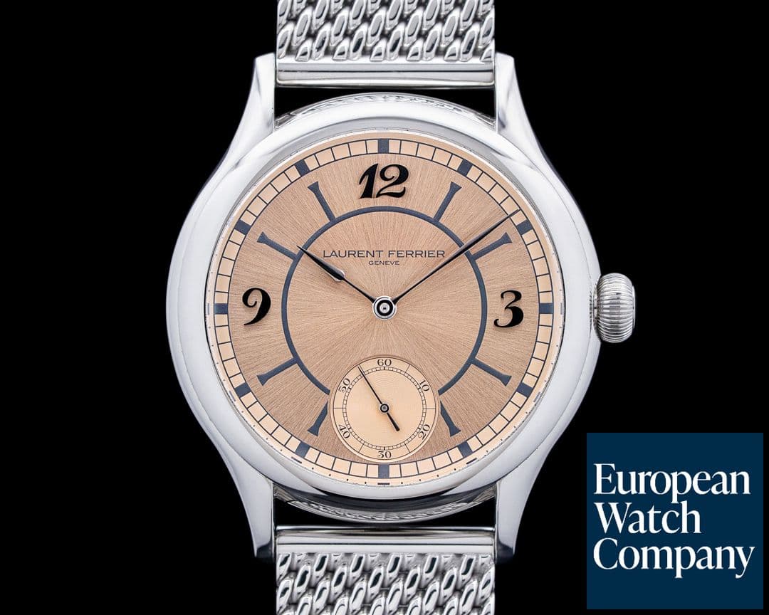 Image of Laurent Ferrier Classic Origin Revolution and The Rake SS Salmon Dial LIMITED