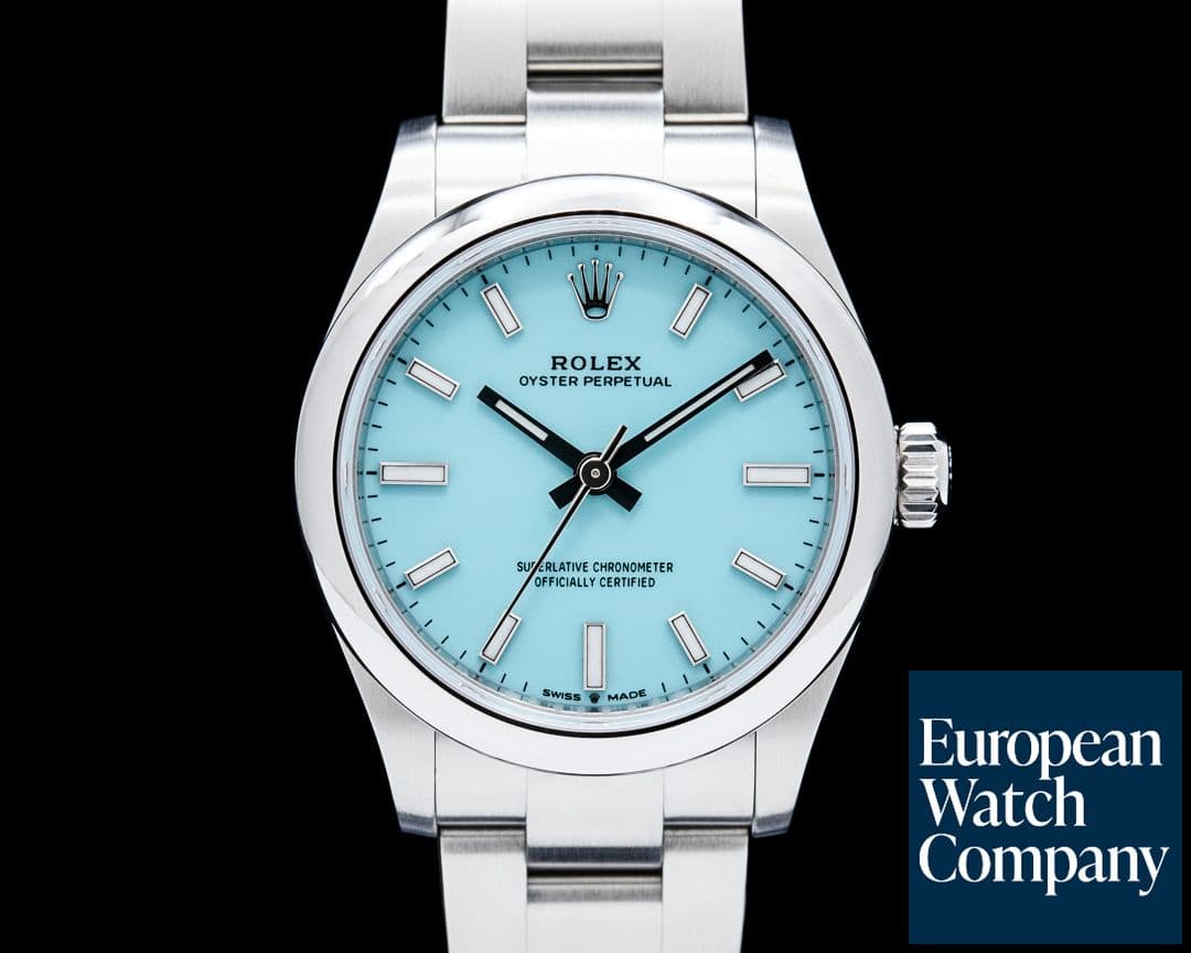 Image of Rolex 277200 Oyster Perpetual 31MM SS Turquoise Blue Dial 2026