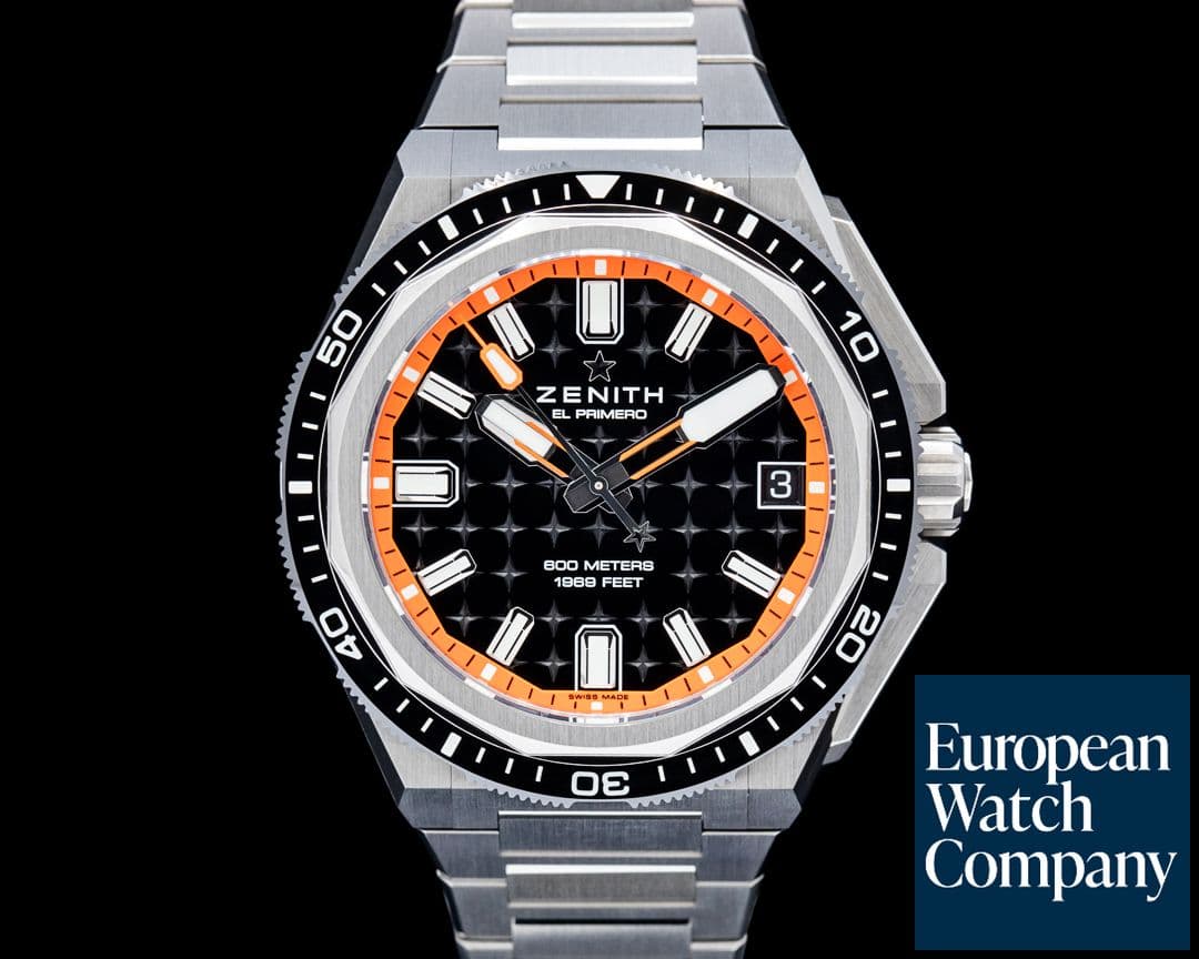 Image of Zenith Defy Extreme Diver Titanium Black Dial 2025