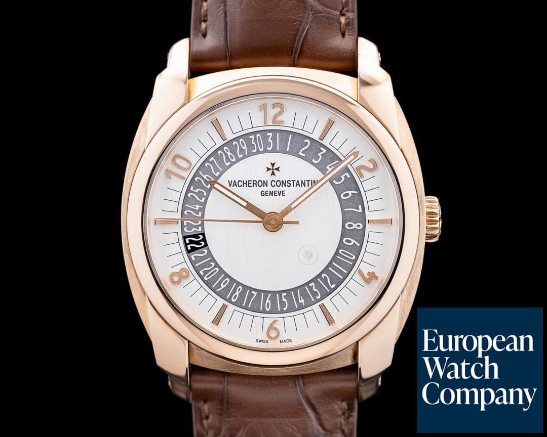 Image of Vacheron Constantin 86050/000R Quai de l'Ile 18K Rose Gold Silver Dial