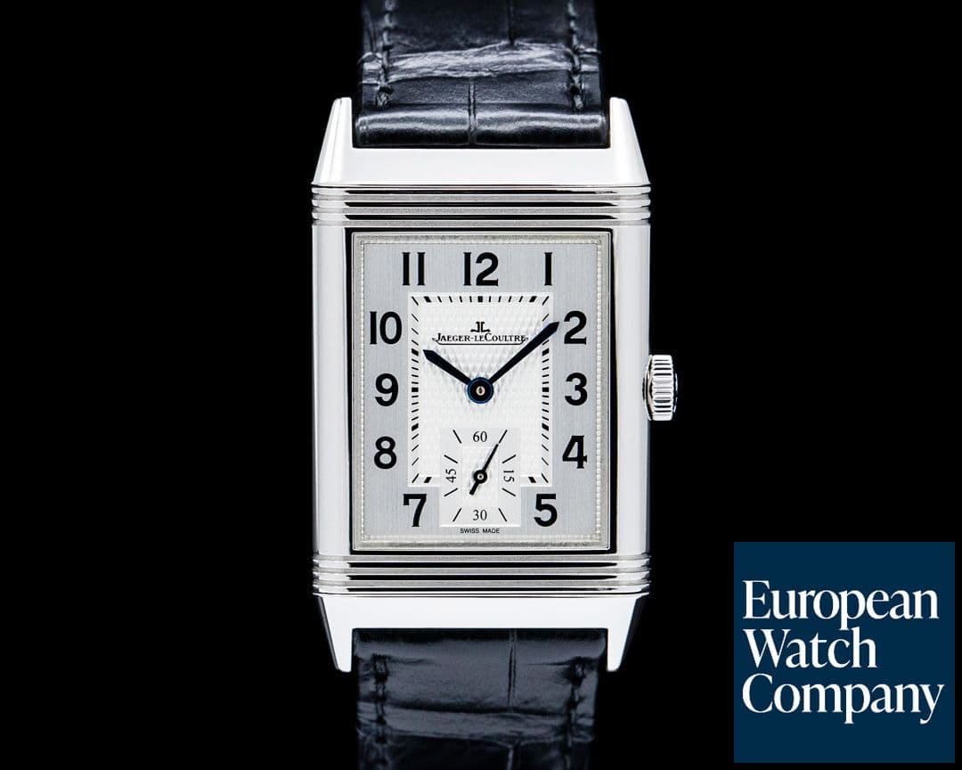 Image of Jaeger-LeCoultre Q2438520 Reverso Classic Medium Small Seconds SS Silver Dial