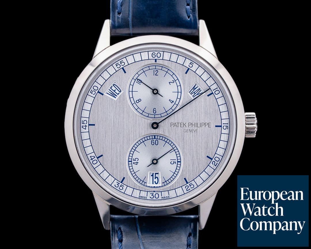 Image of Patek Philippe 5235G Annual Calendar Regulator 18K White Gold Silver Dial