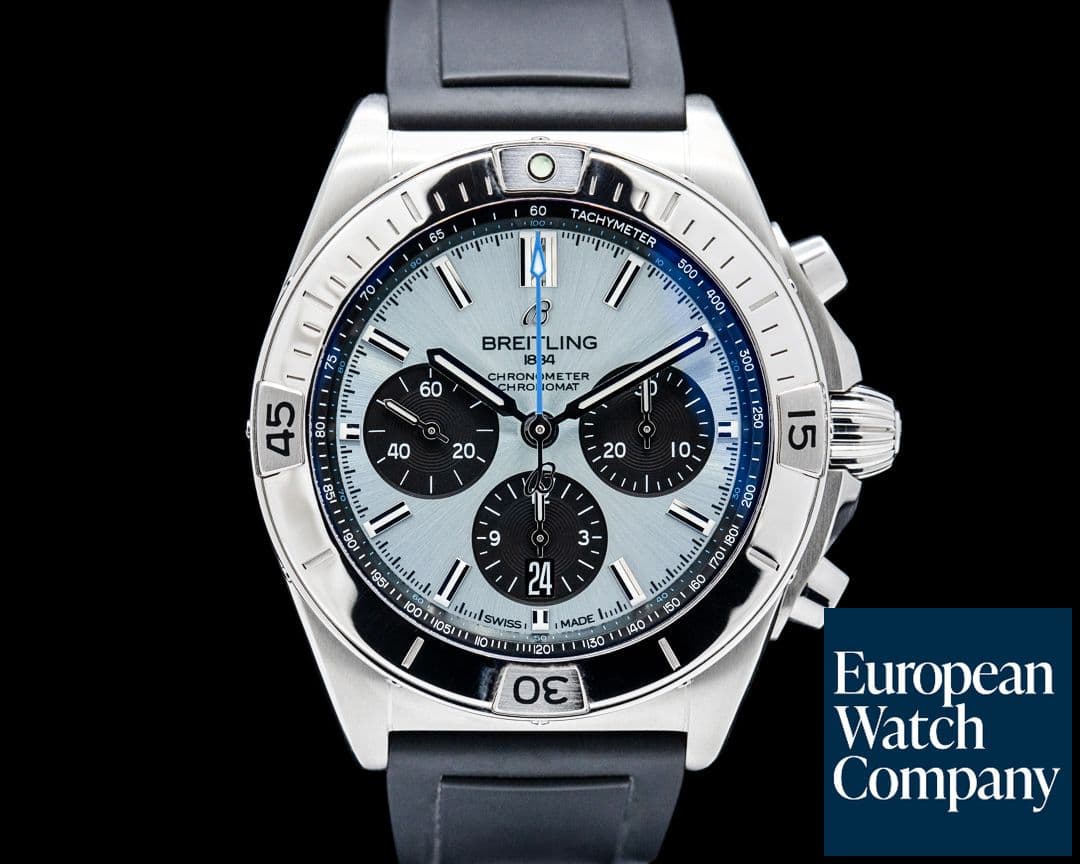 Image of Breitling Chronomat B01 42 SS Blue Dial