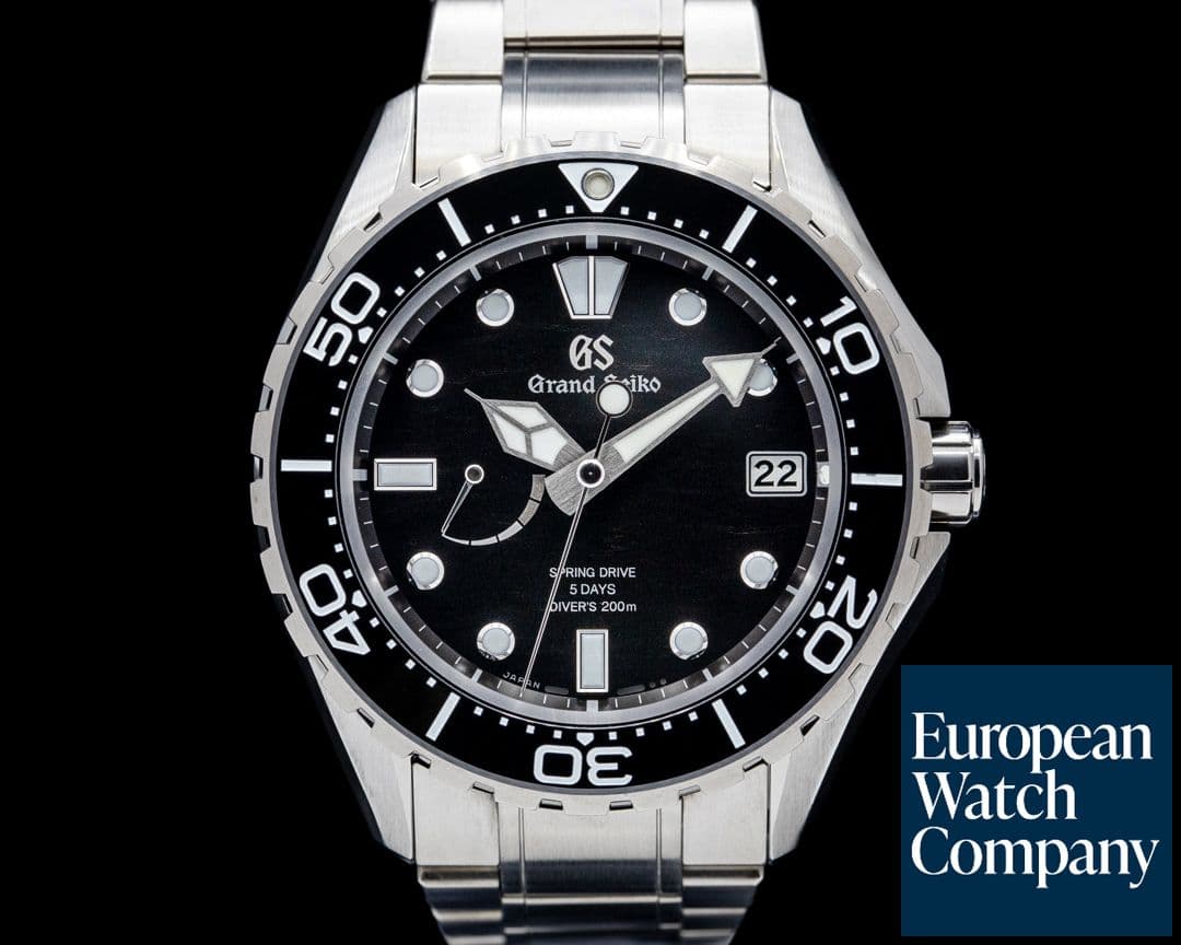 Image of Grand Seiko SLGA015G Evolution 9 Collection Titanium Kuroshio Dial