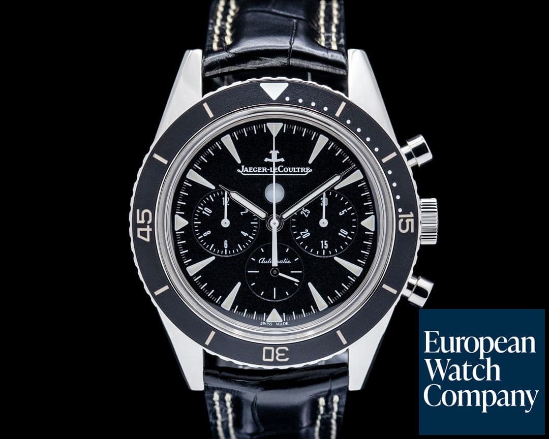 Image of Jaeger-LeCoultre Q2068570 Deep Sea Chronograph SS Black Dial