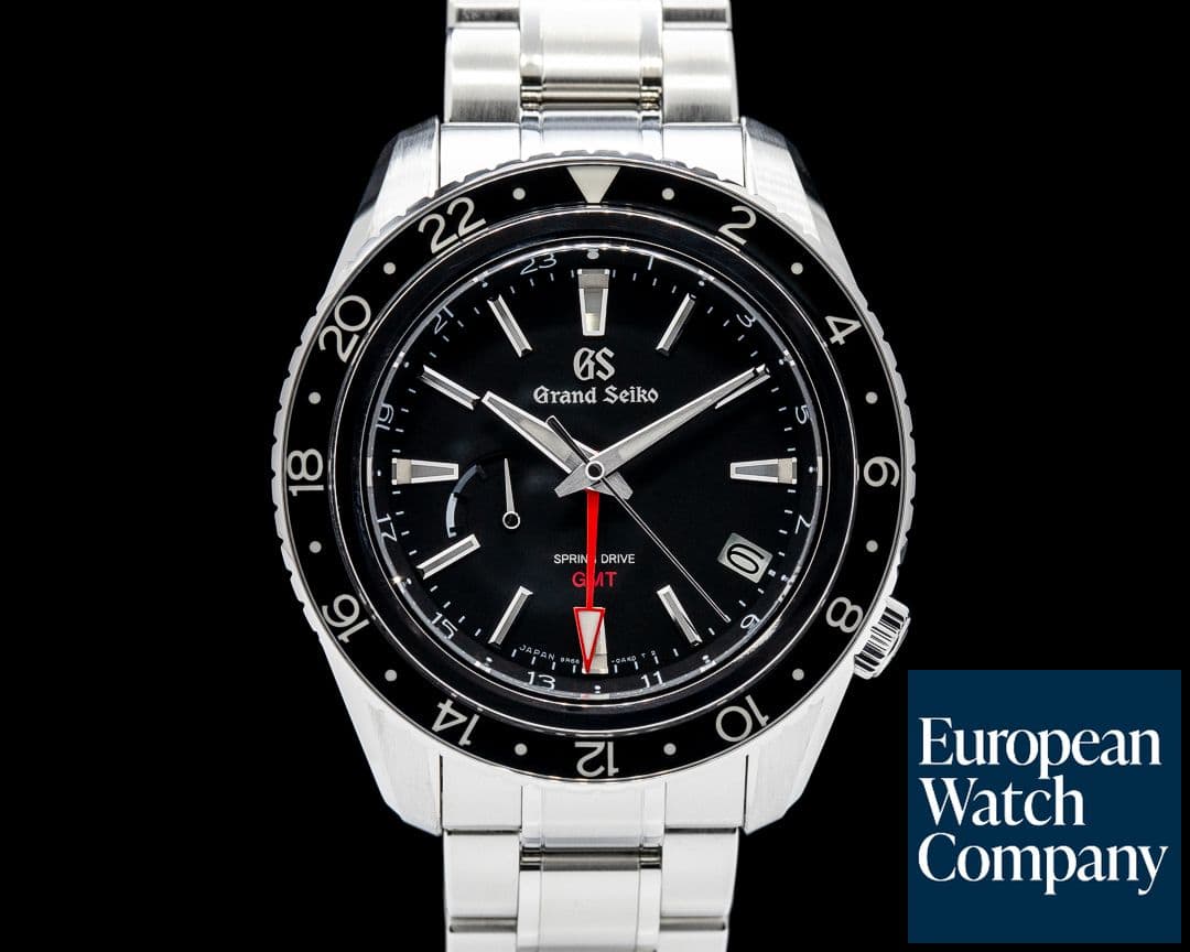Image of Grand Seiko SBGE201 Sport Collection Spring Drive GMT SS Black Dial