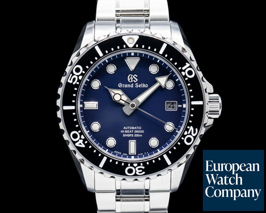 Image of Grand Seiko SBGH289G Hi-Beat Diver SS Blue Dial 2025