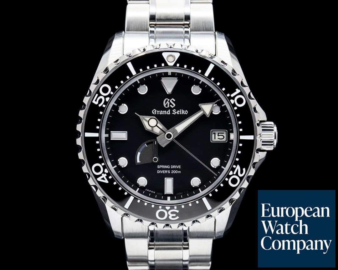 Image of Grand Seiko SBGA461G Sport Collection Spring Drive Diver SS Black Dial 2025