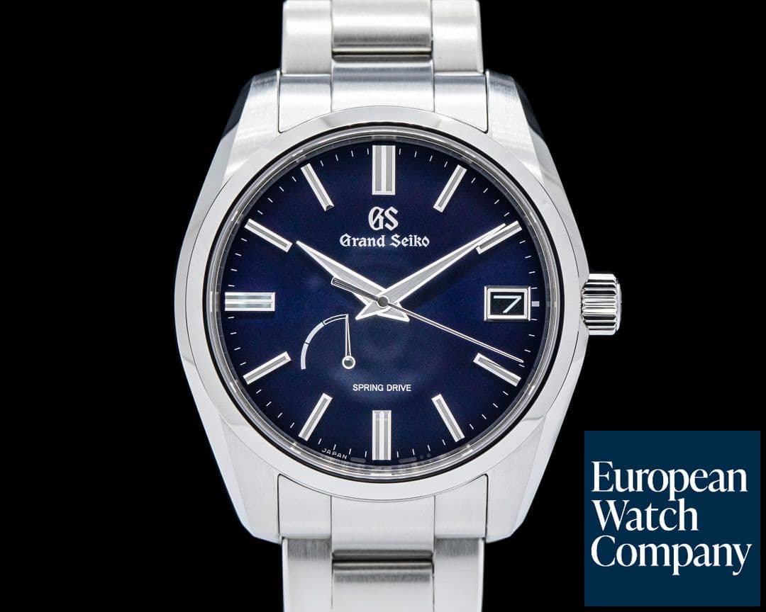 Image of Grand Seiko SBGA439 Heritage Collection SS Midnight Blue Dial
