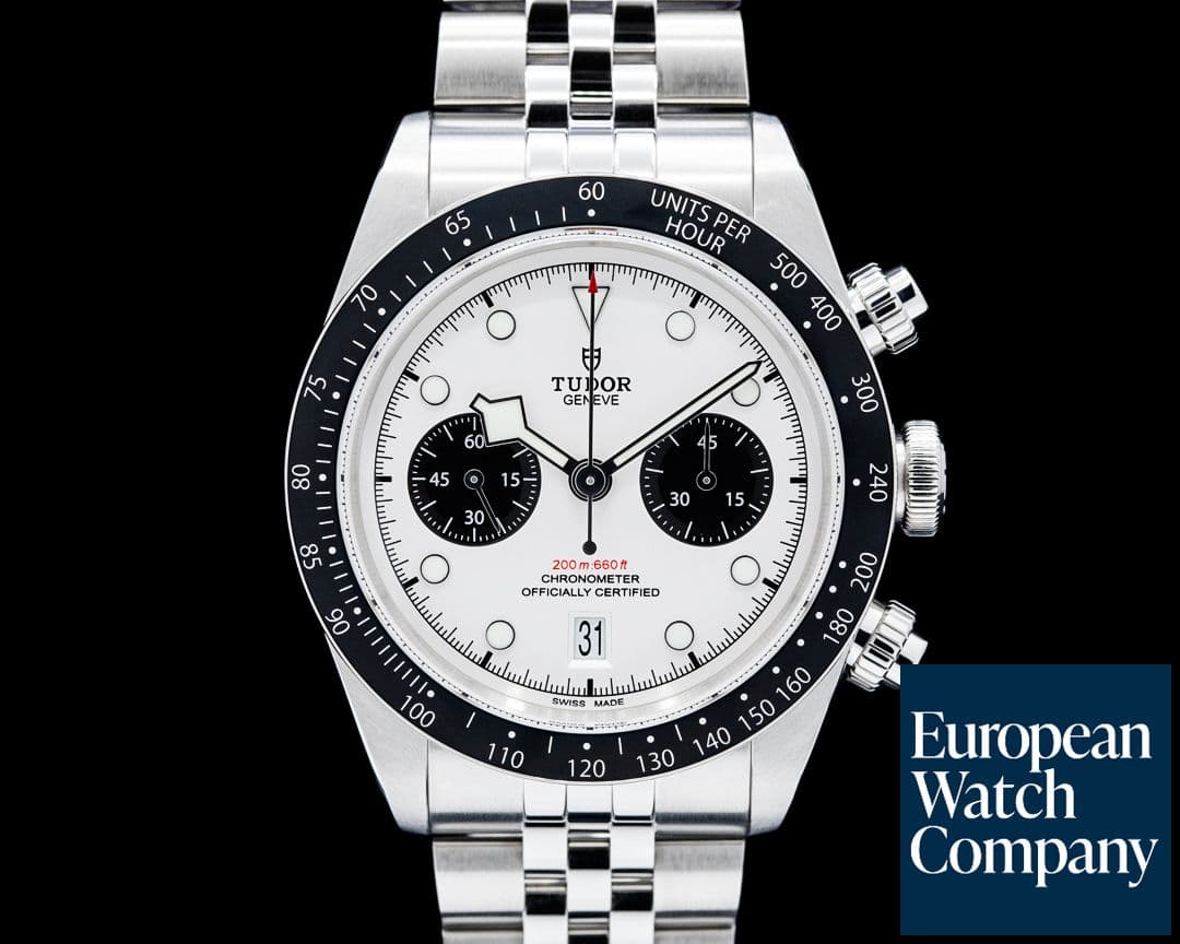 Image of Tudor 79360N Black Bay Chronograph SS Silver Dial 2025