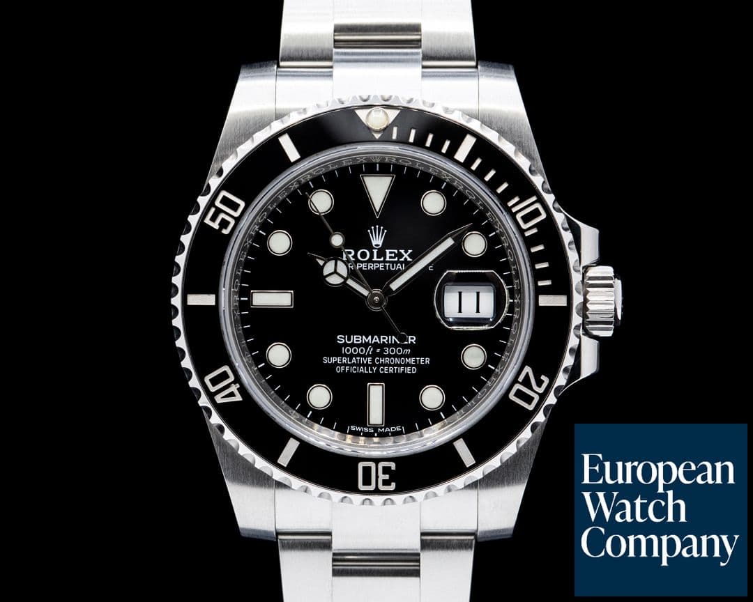 Image of Rolex 116610LN Submariner Ceramic SS Black Dial