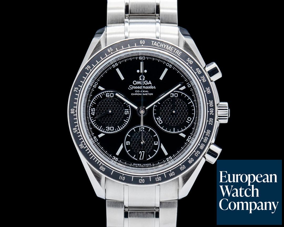 Image of Omega Speedmaster Racing SS Black Dial