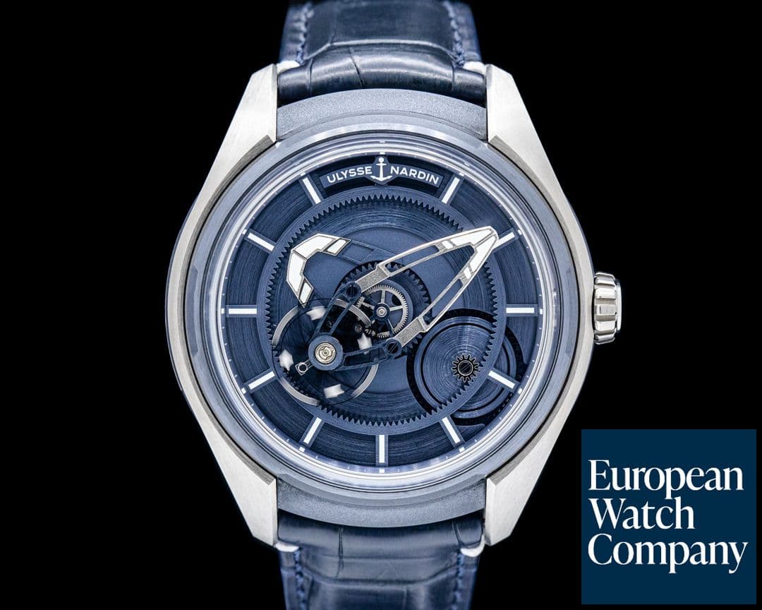 Image of Ulysse Nardin 2303-270/03 Freak X Titanium Blue Dial