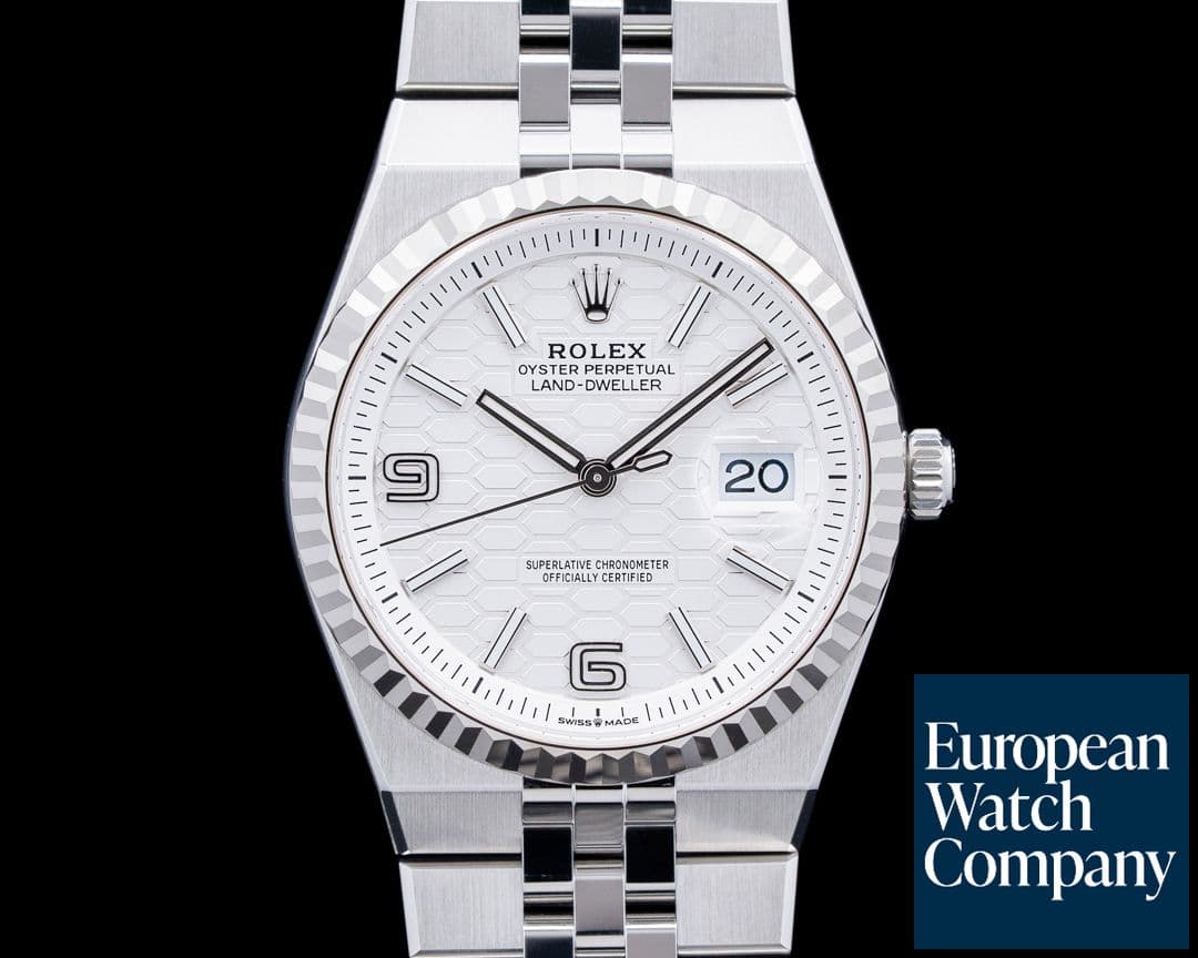 Image of Rolex 127234 Land-Dweller 36MM SS White Dial 2026