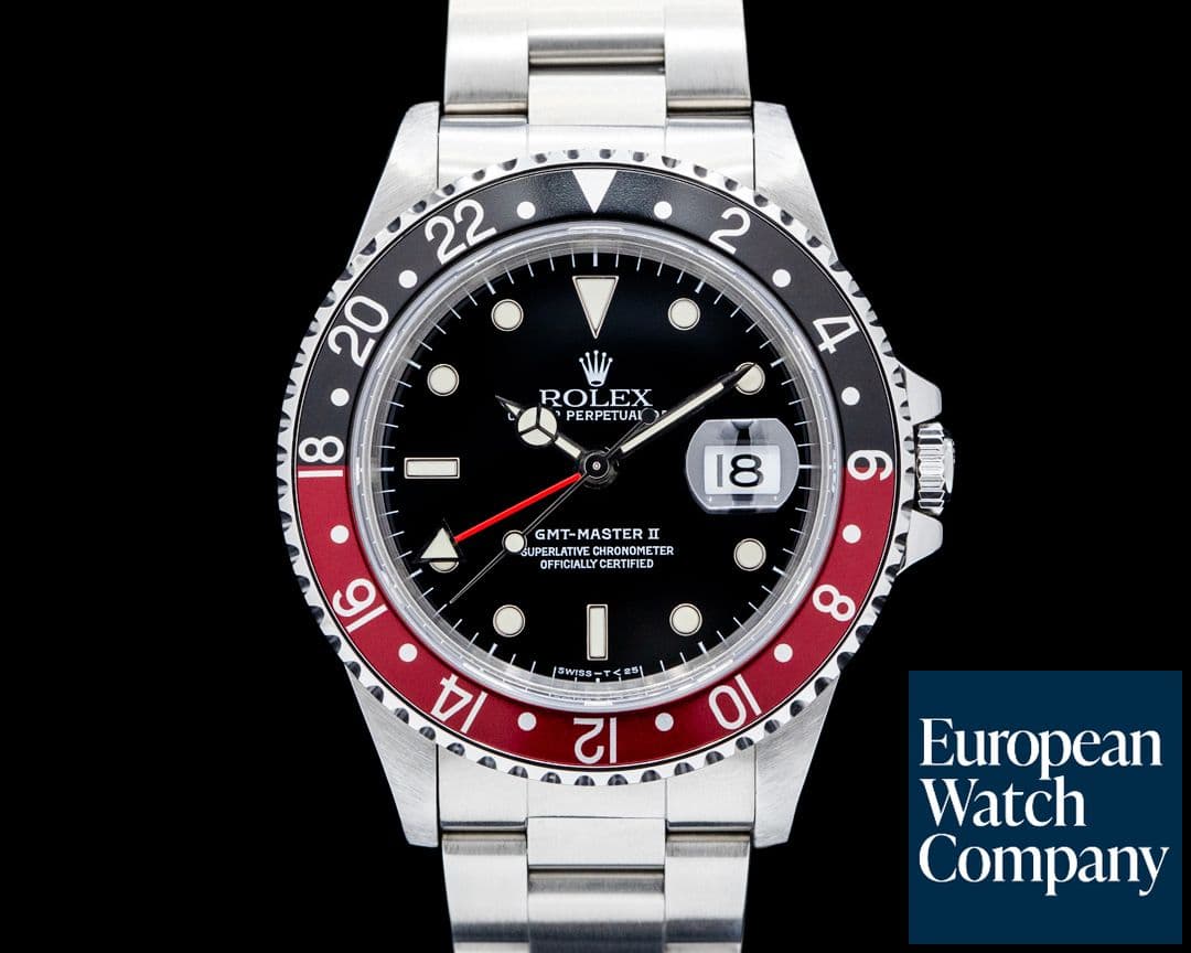 Image of Rolex 16710A GMT-Master II "Coke" SS Black Dial Circa. 1997