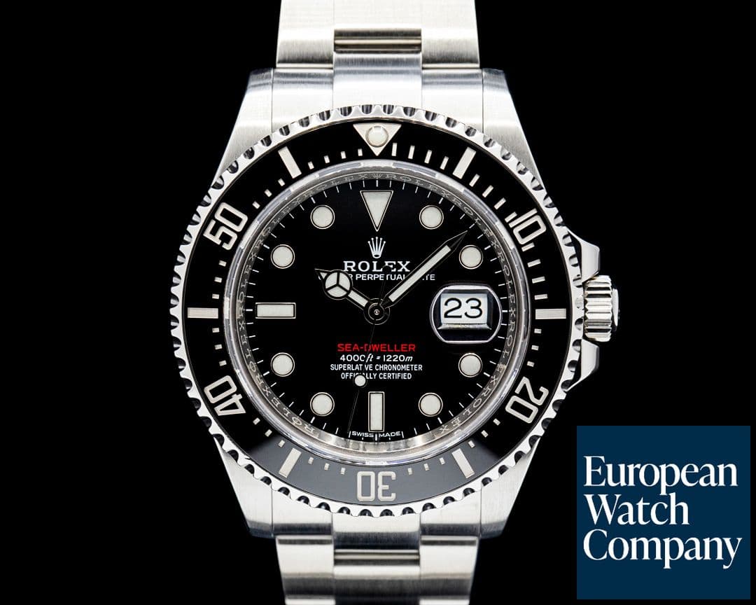 Image of Rolex 126600 Sea-Dweller Deep Sea SS Black Dial