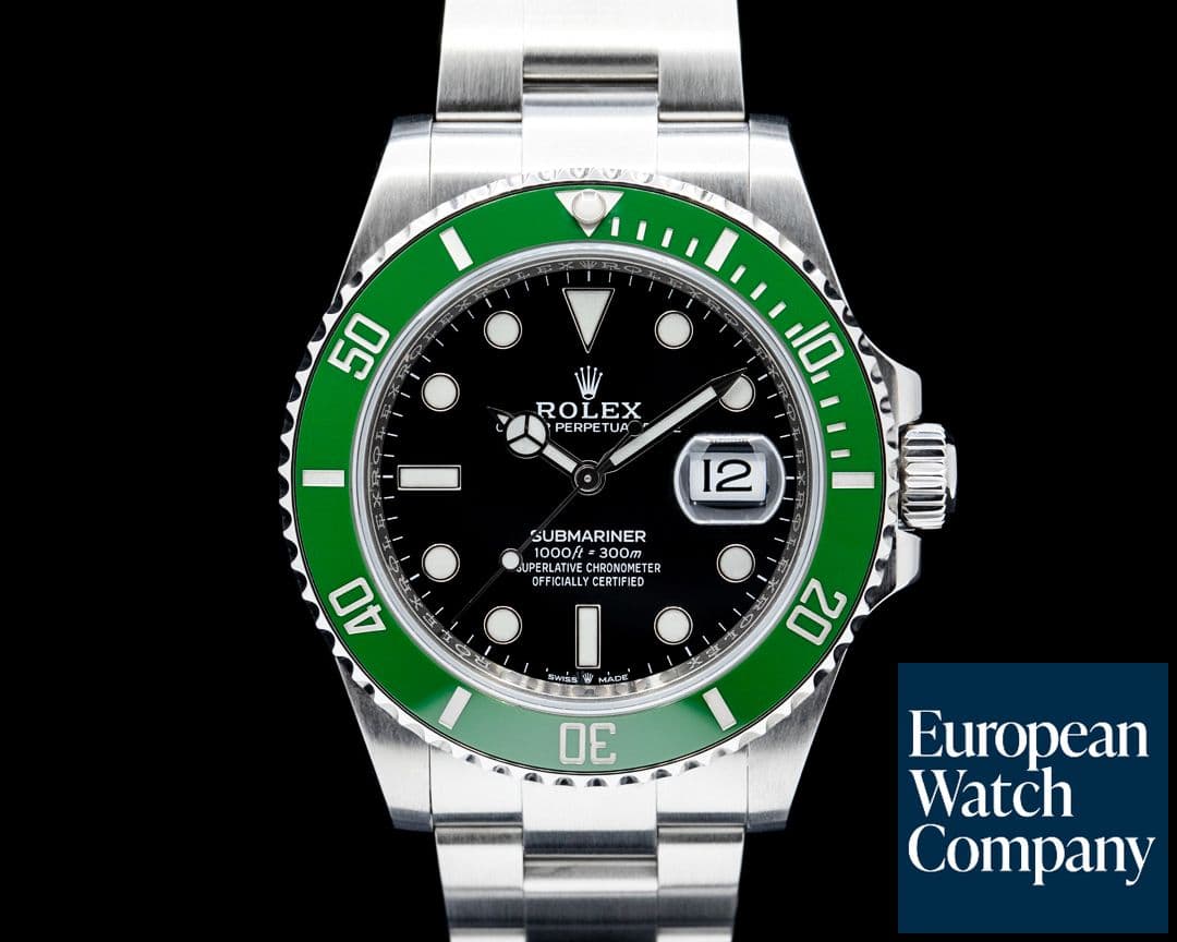 Image of Rolex 126610LV Submariner Date "Starbucks" SS Black Dial