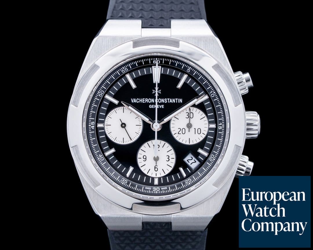 Image of Vacheron Constantin 5500V Overseas Chronograph SS Black Dial