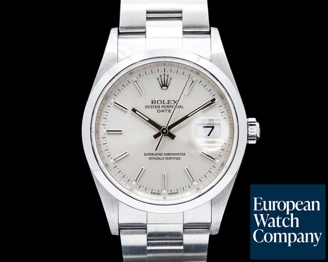 Image of Rolex 15200 Oyster Perpetual Date SS Silver Dial Circa. 2003