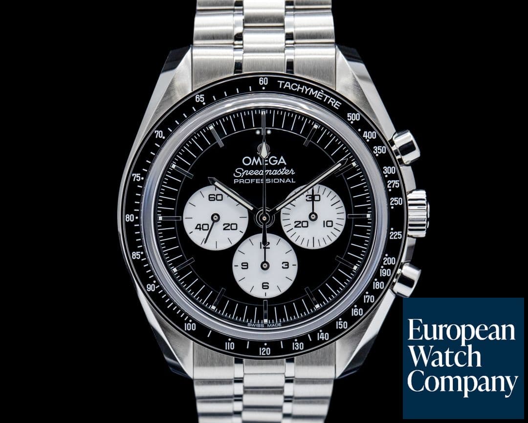 Image of Omega Speedmaster Professional Moonwatch SS Black Dial