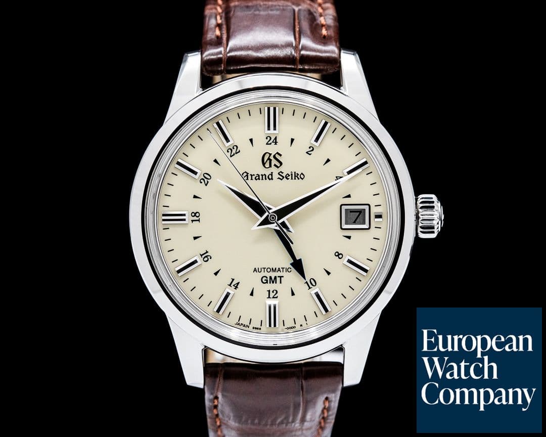 Image of Grand Seiko SBGM221 Elegance GMT SS Cream Dial