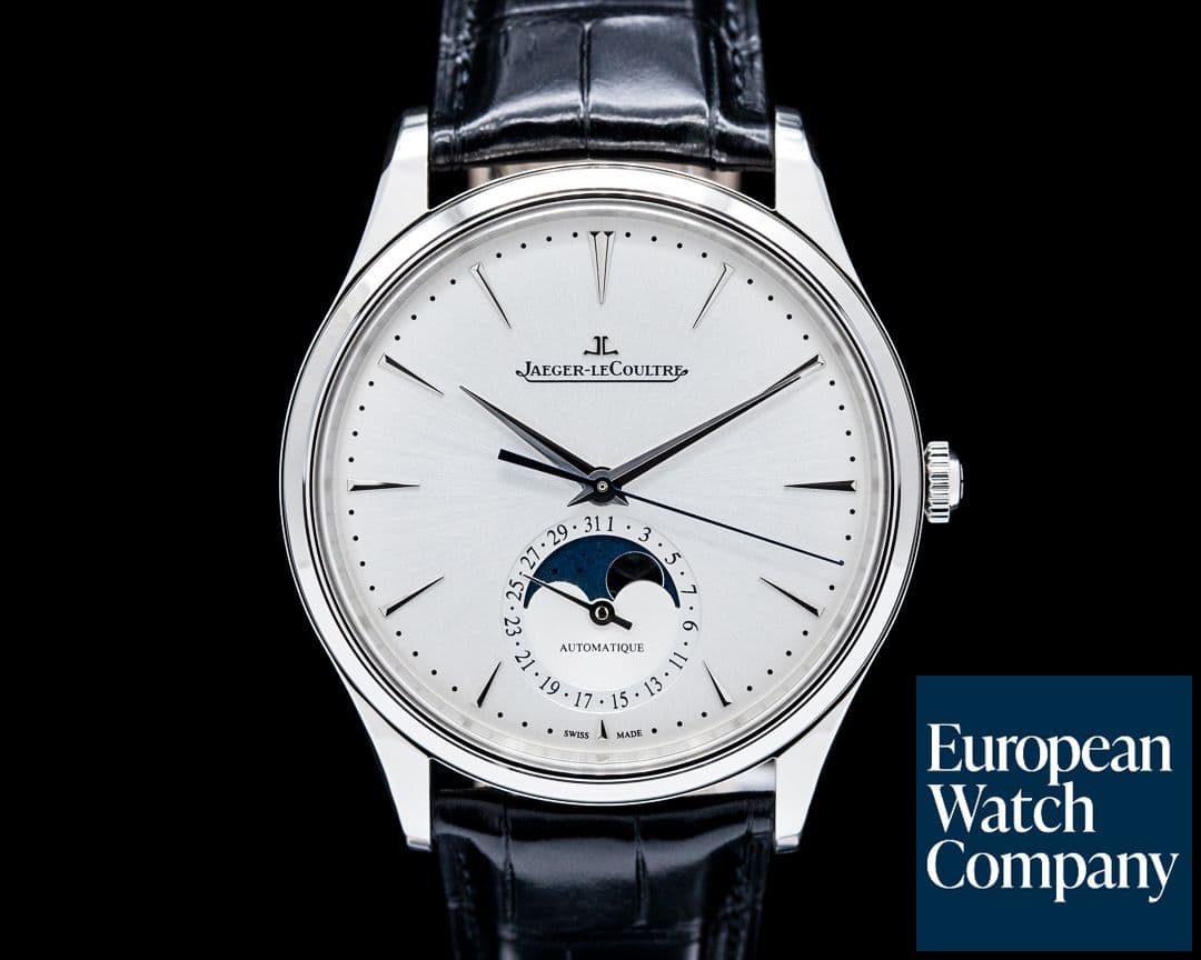 Image of Jaeger-LeCoultre Q1368430 Master Ultra Thin Moon SS Silver Dial