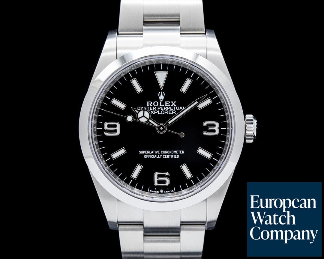 Image of Rolex 124270 Explorer 36MM SS Black Dial 2025