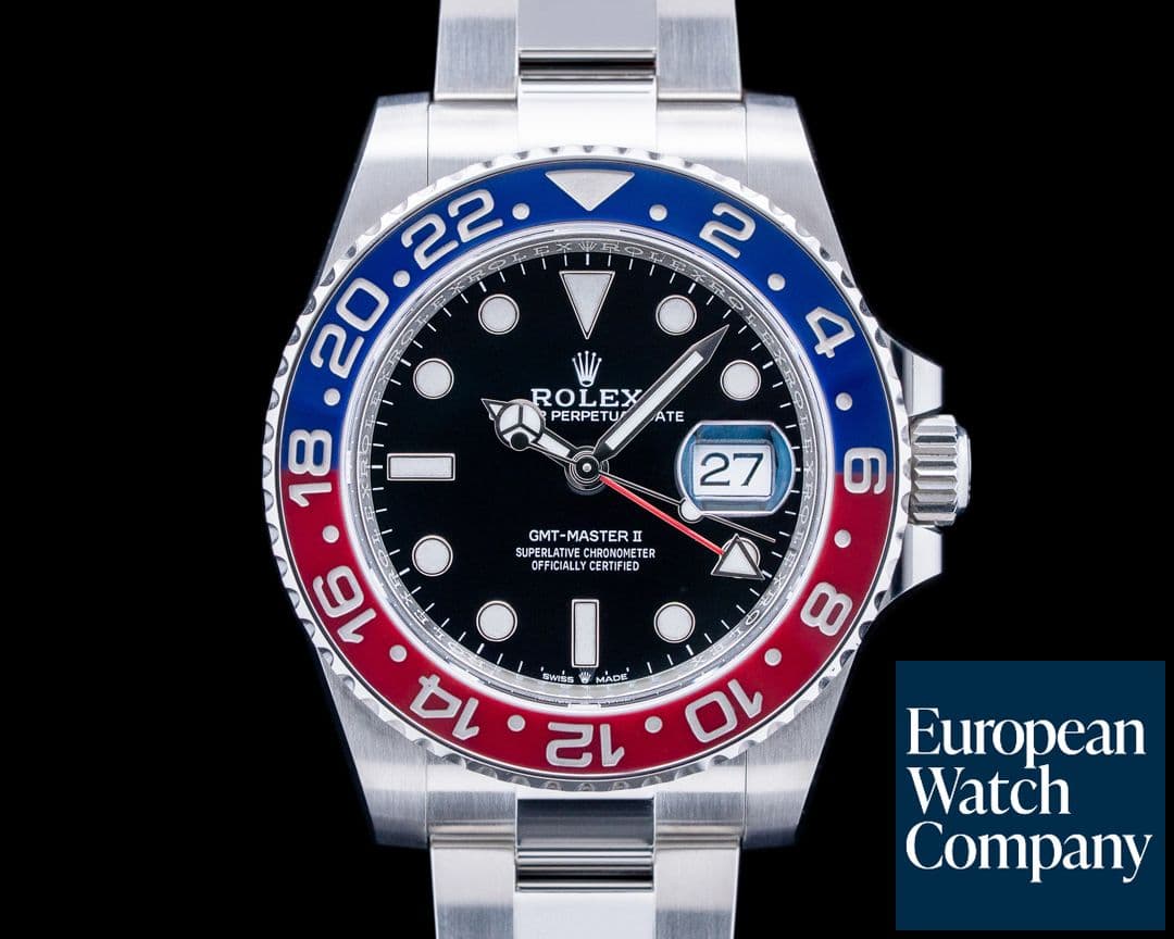 Image of Rolex 126710BLRO GMT-Master II SS Black Dial
