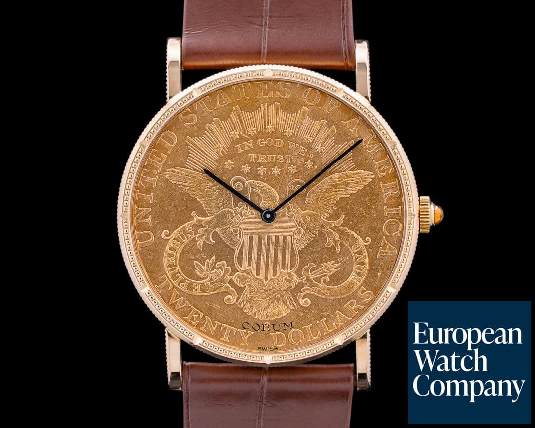 Image of Corum USA 20 Double Eagle Coin 1899 18K Yellow Gold